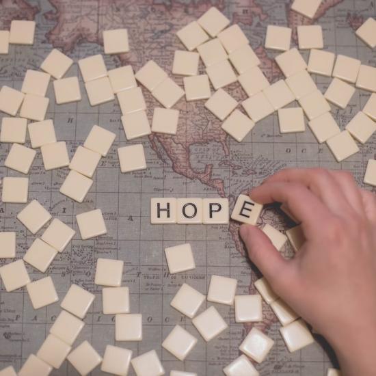 the word 'hope'