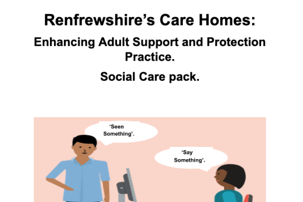 Care Homes: Enhancing Adult Support And Protection Practice - Staff And ...